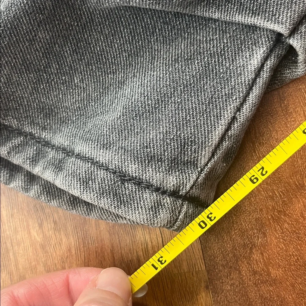 PrettyLittleThing Gray‎ Washed Straight Leg Jeans